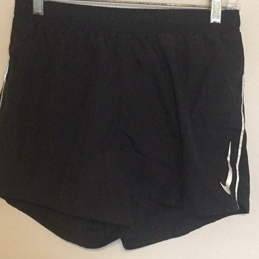 Nike Black Athletic Shorts Lightweight Performance